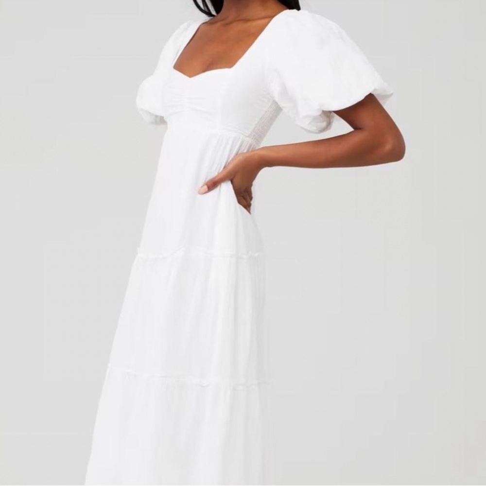Show Me Your MuMu White Maxi Skirt